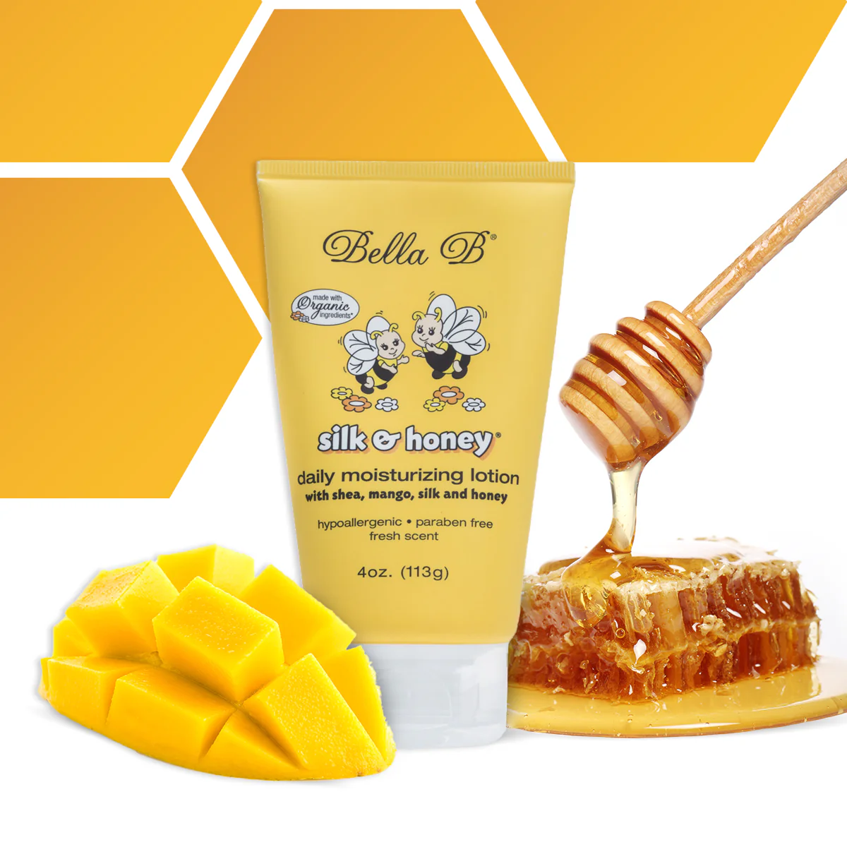 Silk &amp; Honey – Anne ve Bebek İçin Doğal Nemlendirici Losyon
