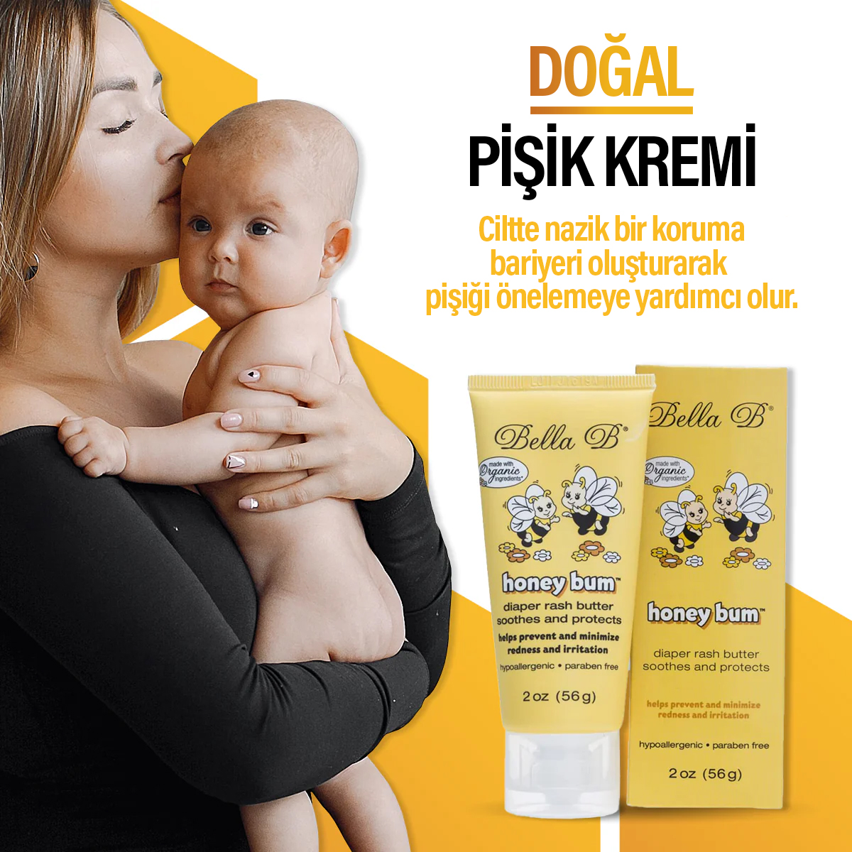 Bella B Doğal Pişik Önleyici Krem