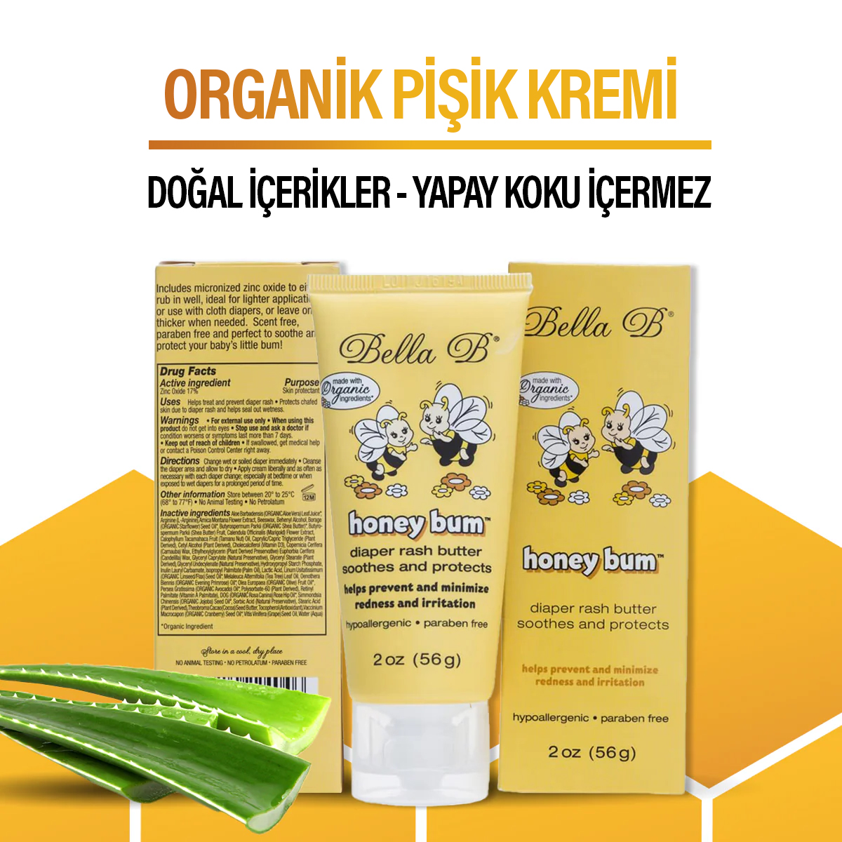 Bella B Doğal Pişik Önleyici Krem