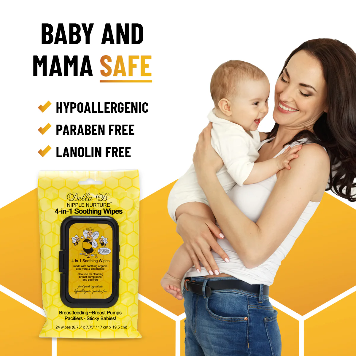 Göğüs Ucu Temizleme Mendili